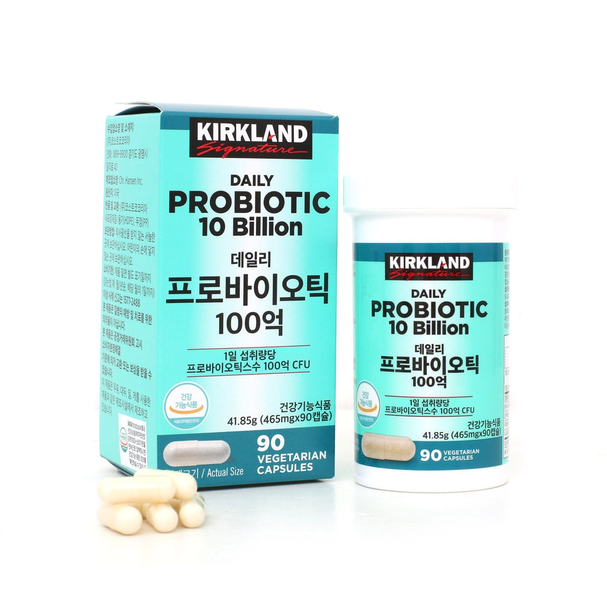 KS Daily Probiotic 10 Billion CFU 465mg x 90 Capsules