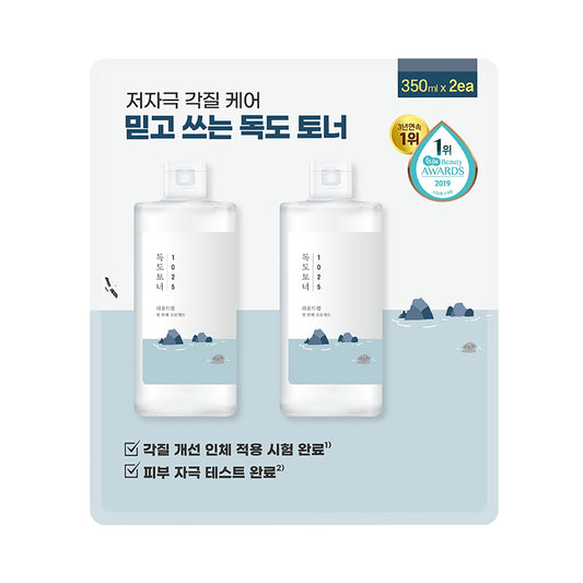 Round Lab Dokdo Toner 350ml x 2