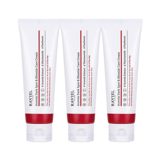 라비엘 아세로라 잡티 앤 기미 케어 크림 80ml x 3